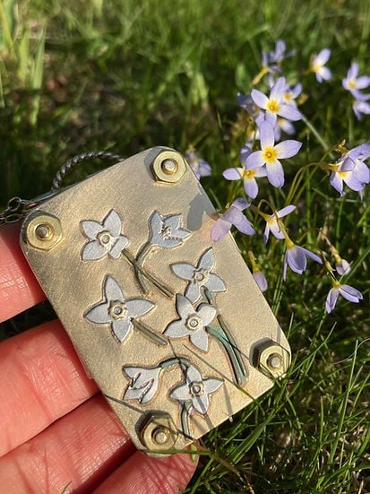Mini Flower Press Portable Botanical Craft Kit