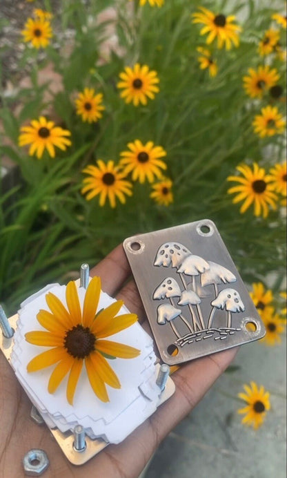 Mini Flower Press Portable Botanical Craft Kit