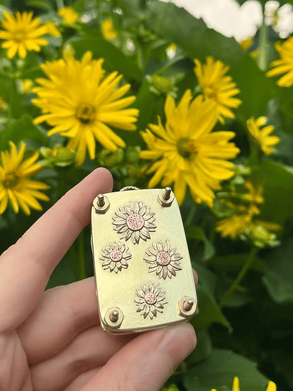 Mini Flower Press Portable Botanical Craft Kit