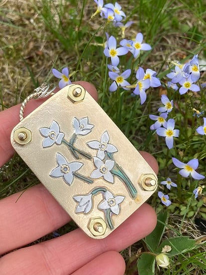 Mini Flower Press Portable Botanical Craft Kit