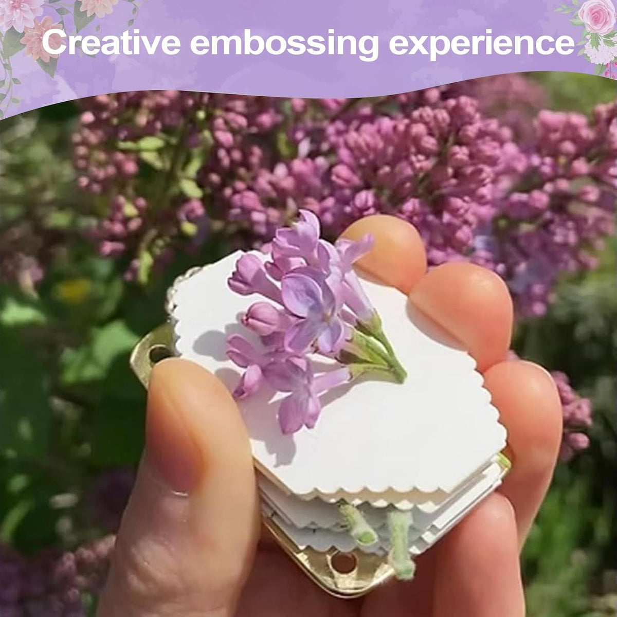 Mini Flower Press Portable Botanical Craft Kit