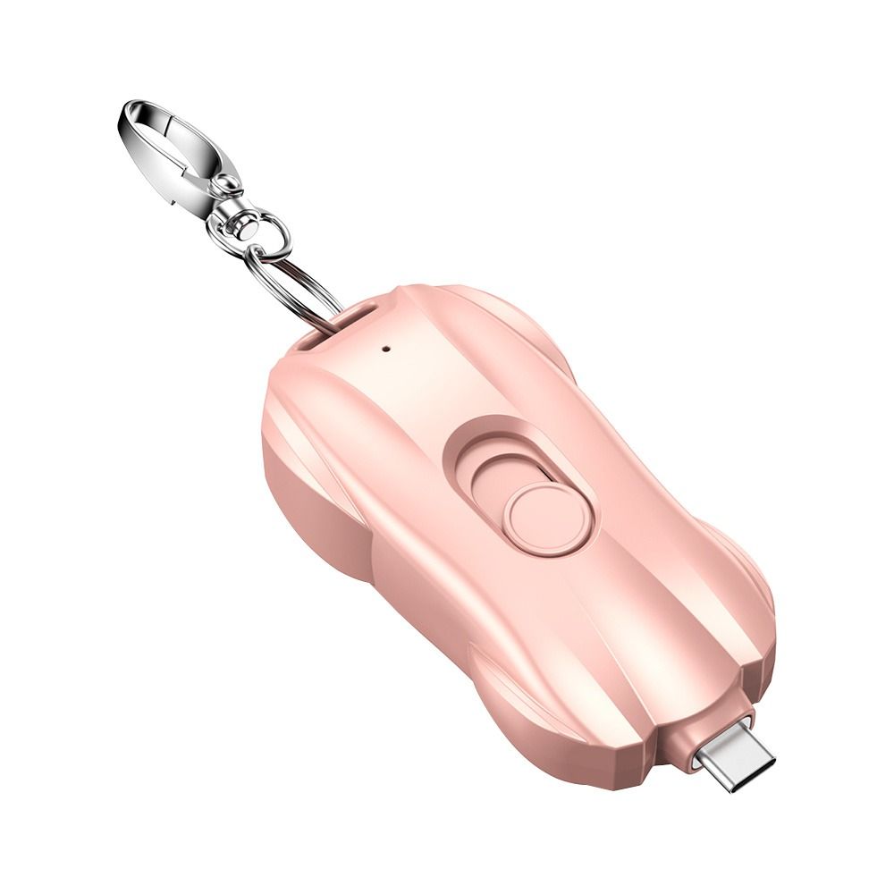 Mini Portable Power Bank with Keychain Clip