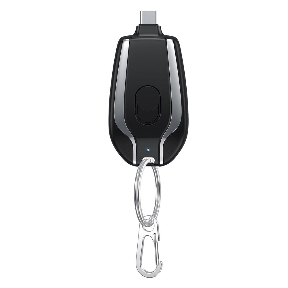 Mini Portable Power Bank with Keychain Clip