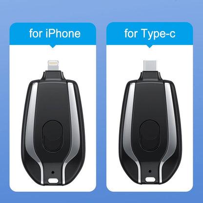 Mini Portable Power Bank with Keychain Clip