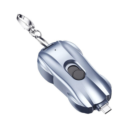 Mini Portable Power Bank with Keychain Clip