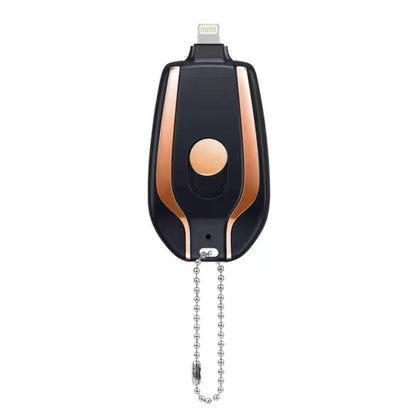 Mini Portable Power Bank with Keychain Clip