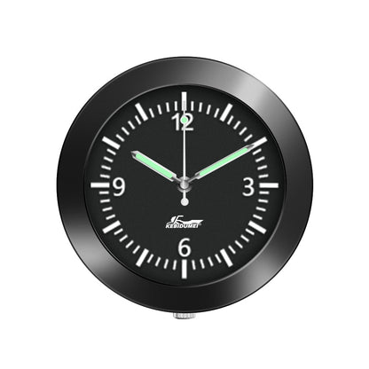 Mini Stick On Car Dashboard Quartz Clock with Luminous Display