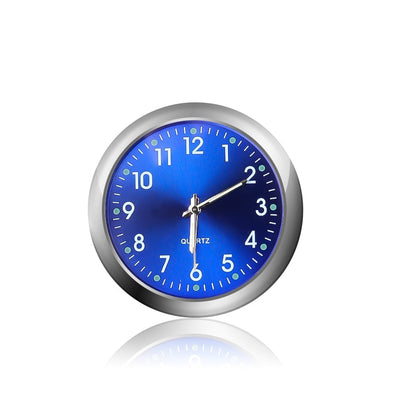 Mini Stick On Car Dashboard Quartz Clock with Luminous Display