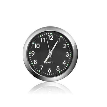 Mini Stick On Car Dashboard Quartz Clock with Luminous Display