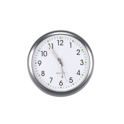 Mini Stick On Car Dashboard Quartz Clock with Luminous Display