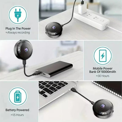 Mini WiFi Security Camera 1080P HD Magnetic Mount