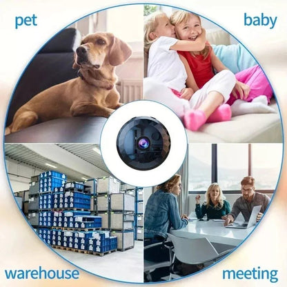 Mini WiFi Security Camera 1080P HD Magnetic Mount