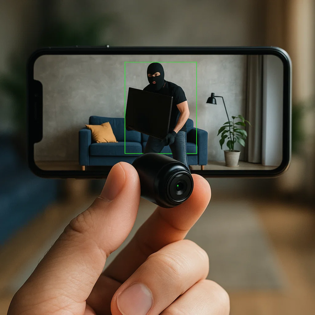Mini WiFi Security Camera 1080P Indoor Monitoring Device Motion Detection Night Vision Remote Viewing