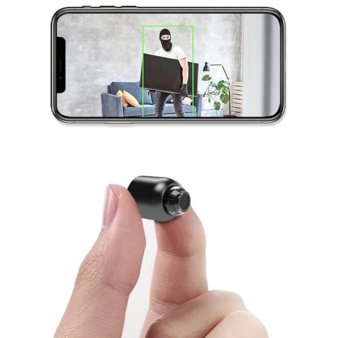 Mini WiFi Security Camera 1080P Indoor Monitoring Device Motion Detection Night Vision Remote Viewing