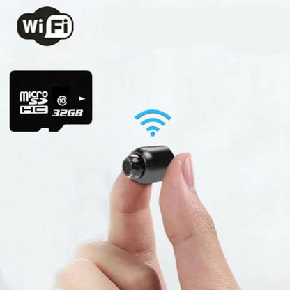 Mini WiFi Security Camera 1080P Indoor Monitoring Device Motion Detection Night Vision Remote Viewing