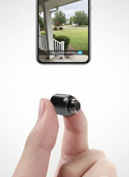 Mini WiFi Security Camera with Night Vision and Motion Alerts