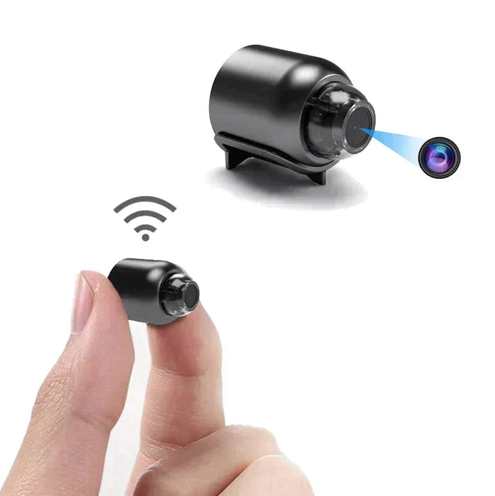 Mini WiFi Security Camera with Night Vision and Motion Alerts