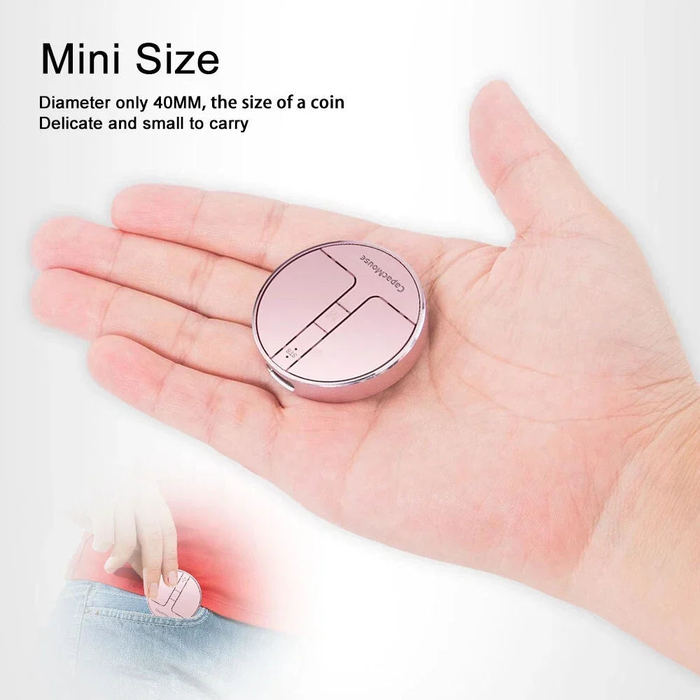 Mini Wireless Bluetooth Mouse with Triple Mode Connectivity