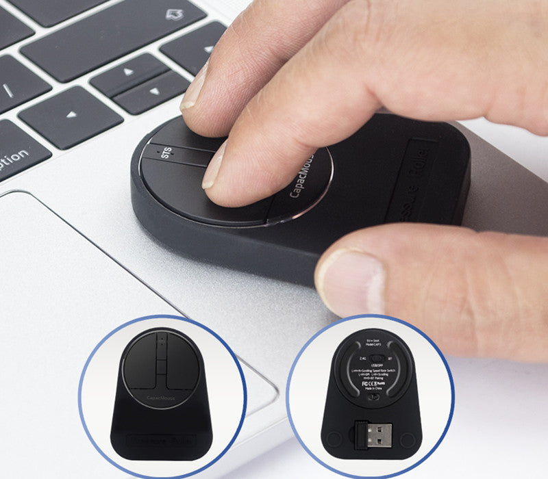 Mini Wireless Bluetooth Mouse with Triple Mode Connectivity
