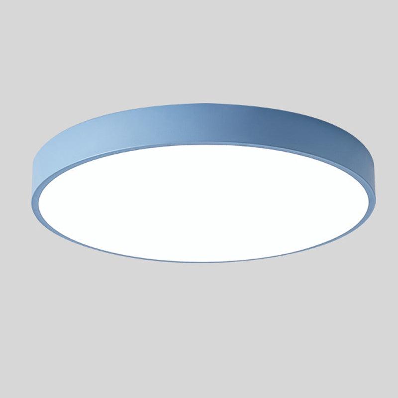 Minimalist Round LED Ceiling Light for Bedroom Living Room Office