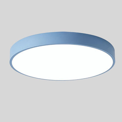 Minimalist Round LED Ceiling Light for Bedroom Living Room Office