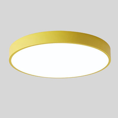 Minimalist Round LED Ceiling Light for Bedroom Living Room Office