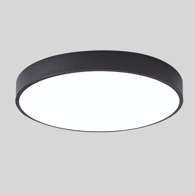 Minimalist Round LED Ceiling Light for Bedroom Living Room Office