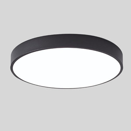 Minimalist Round LED Ceiling Light for Bedroom Living Room Office