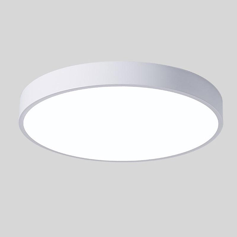 Minimalist Round LED Ceiling Light for Bedroom Living Room Office