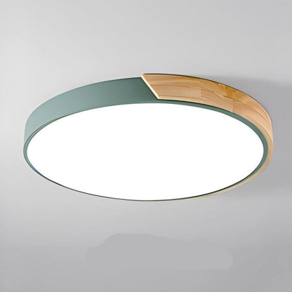 Minimalist Round LED Ceiling Light for Bedroom Living Room Office