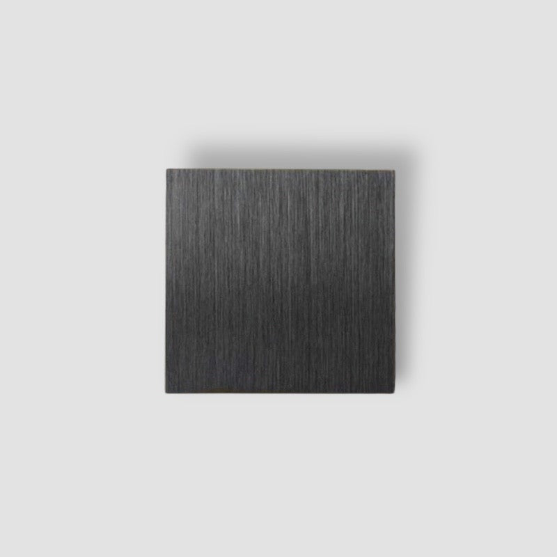 Minimalist Square Wall Lamp Aluminum Iron LED Light