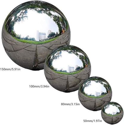 Mirror Finish Stainless Steel Garden Decorative Viewing Ball