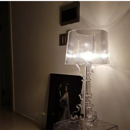 Modern Acrylic Table Lamp with Elegant Designer Style