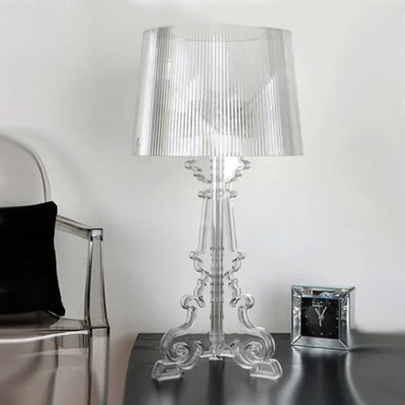 Modern Acrylic Table Lamp with Elegant Designer Style