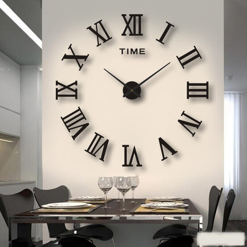 Modern Artistic Statement Wall Clock for Contemporary Home Decor