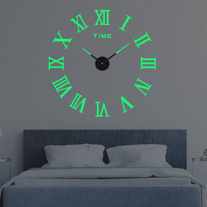 Modern Artistic Statement Wall Clock for Contemporary Home Decor