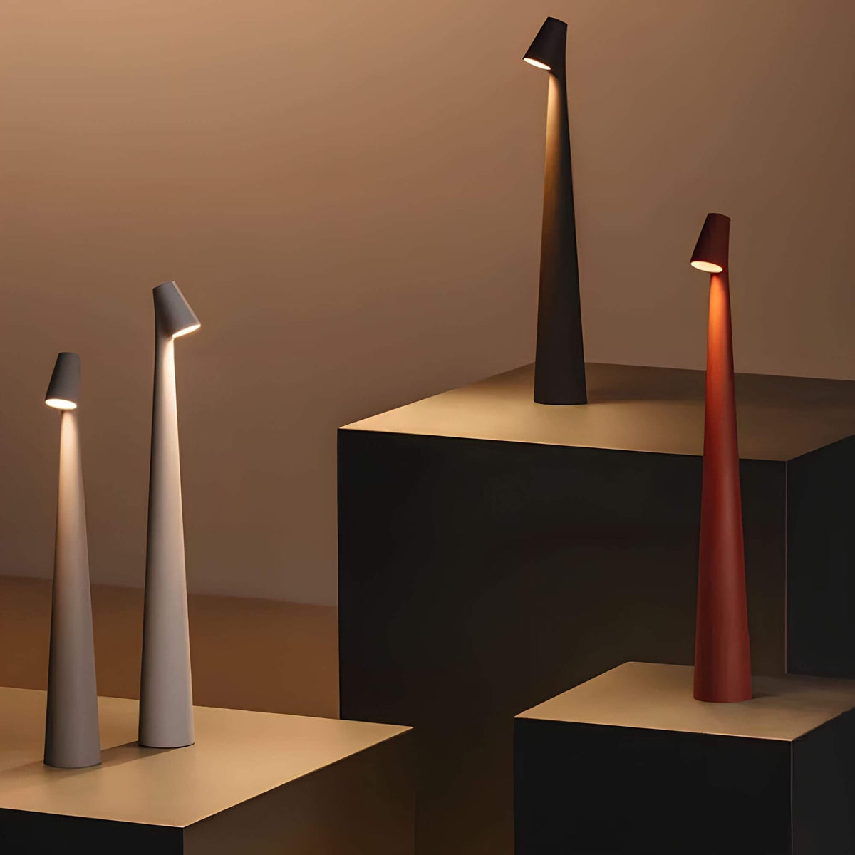 Modern Dimmable LED Floor Lamp Warm White