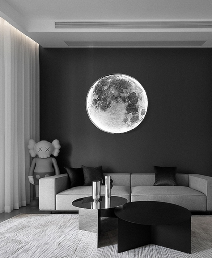 Modern LED Moon Wall Lamp