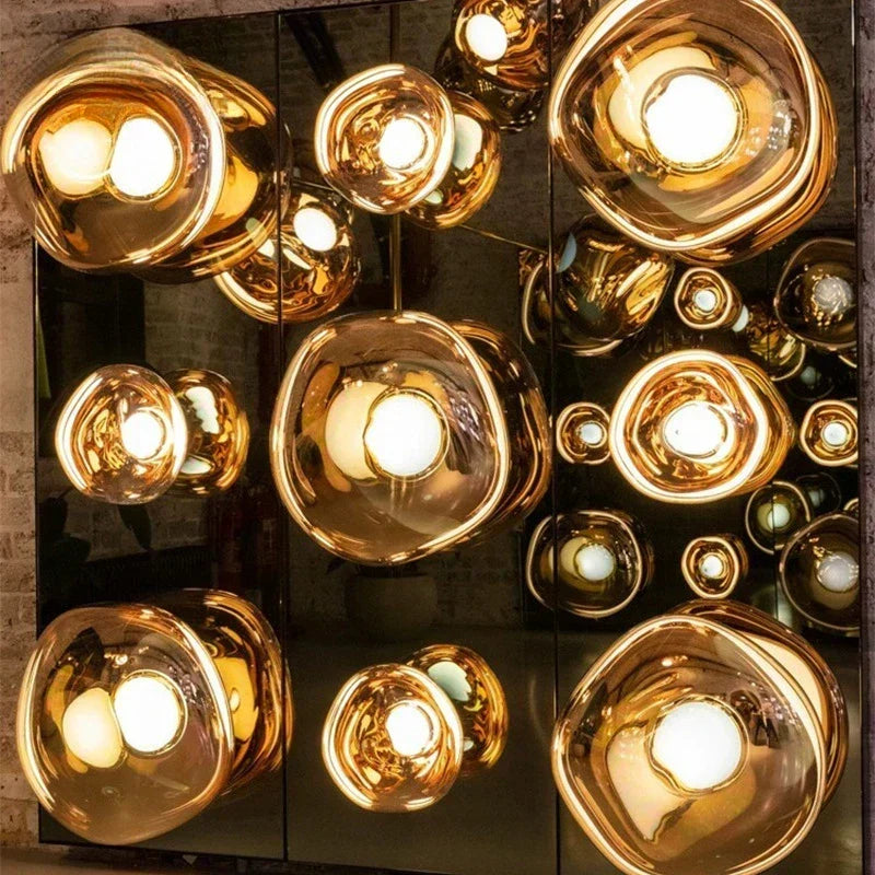 Modern Lava Glass Wall Lamp Scandinavian Style