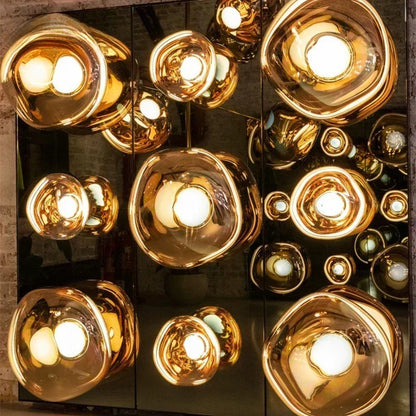 Modern Lava Glass Wall Lamp Scandinavian Style