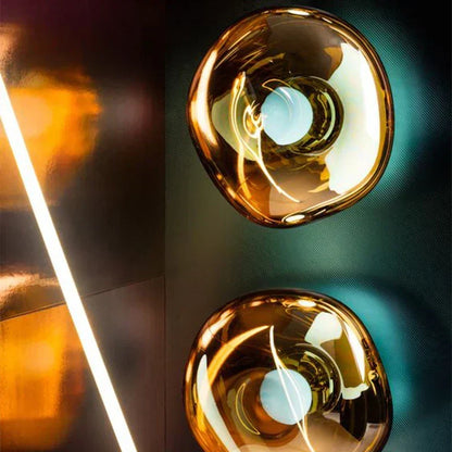 Modern Lava Glass Wall Lamp Scandinavian Style