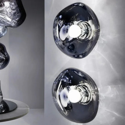 Modern Lava Glass Wall Lamp Scandinavian Style