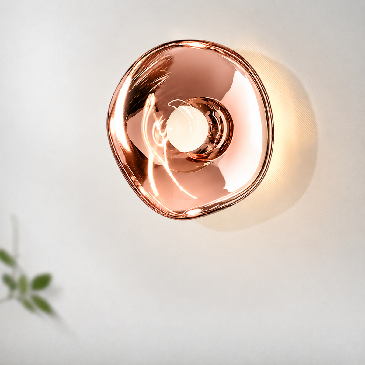 Modern Lava Glass Wall Lamp Scandinavian Style