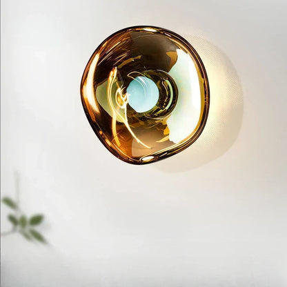 Modern Lava Glass Wall Lamp Scandinavian Style