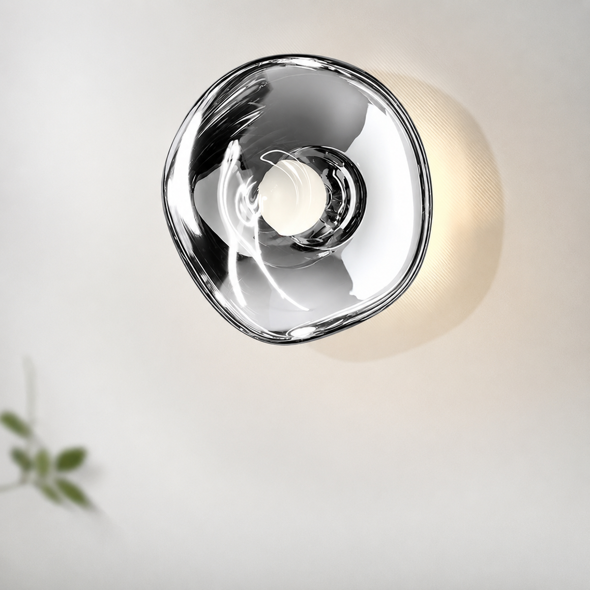 Modern Lava Glass Wall Lamp Scandinavian Style