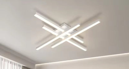Modern Linear 4 Head LED Ceiling Light