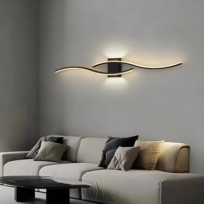 Modern Linear LED Wall Light Fixture