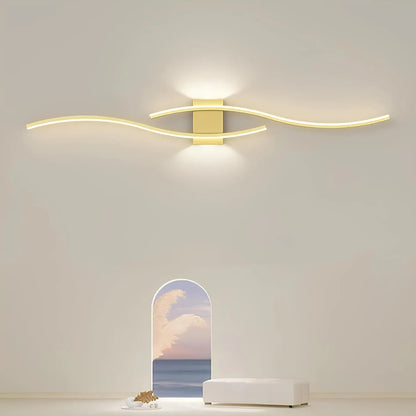 Modern Linear LED Wall Light Fixture
