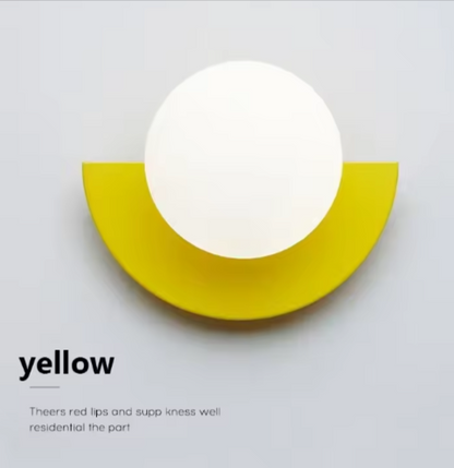 Modern Semicircle LED Wall Light