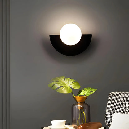 Modern Semicircle LED Wall Light